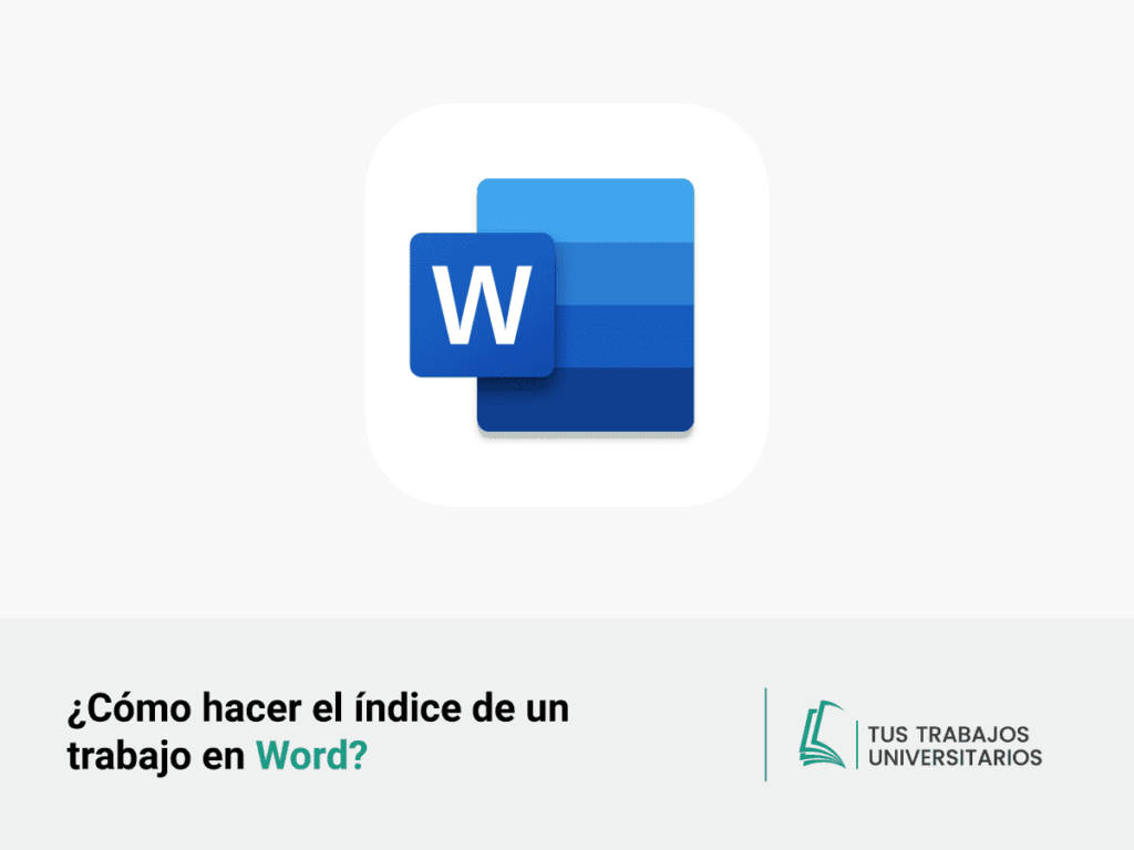 como hacer un indice en word