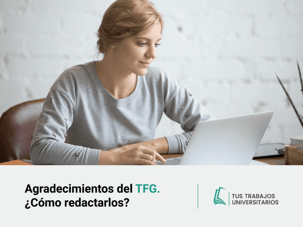 como redactar los agradecimientos del tfg