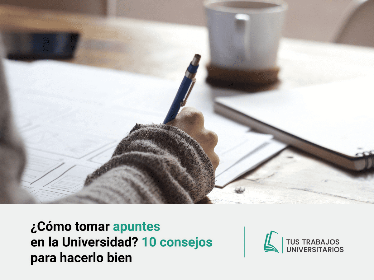 como tomar apuntes en la universidad