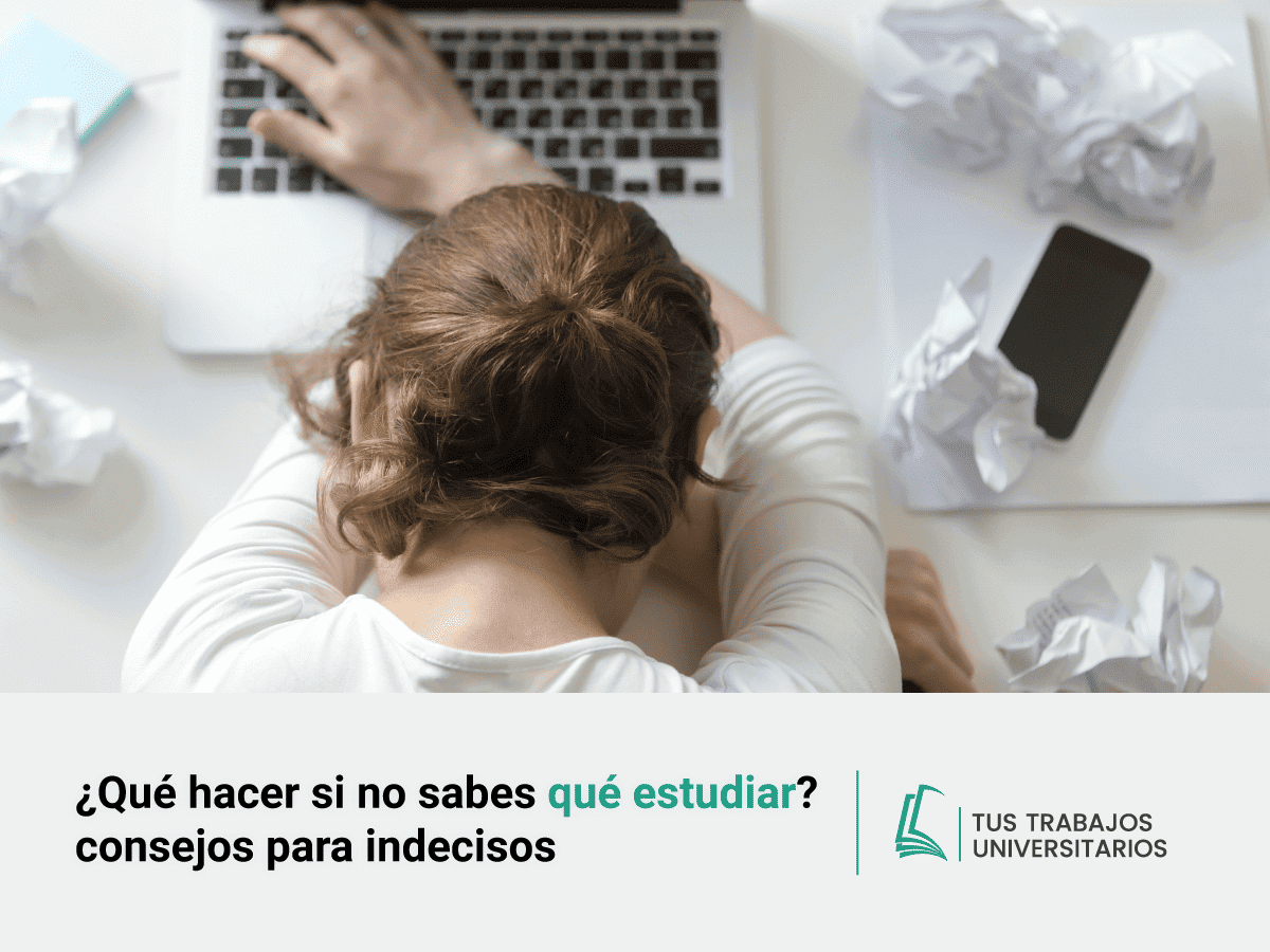 que hacer si no sabes que estudiar